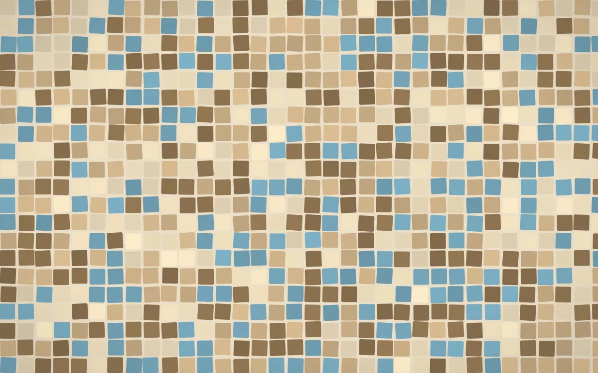 Pampas Cream Mosaic — light orange and beige mosaic background