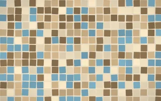 Pampas Cream Grand Mosaic — light orange and beige mosaic background