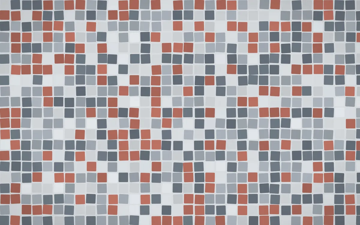 Paris Zinc Mosaic — light blue and grey mosaic background