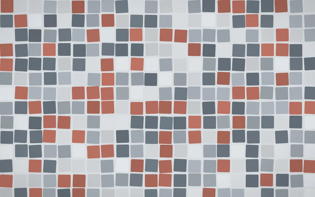 Paris Zinc Grand Mosaic — light blue and grey mosaic background
