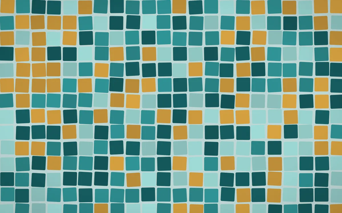 Peacock Court Grand Mosaic — dark teal mosaic background