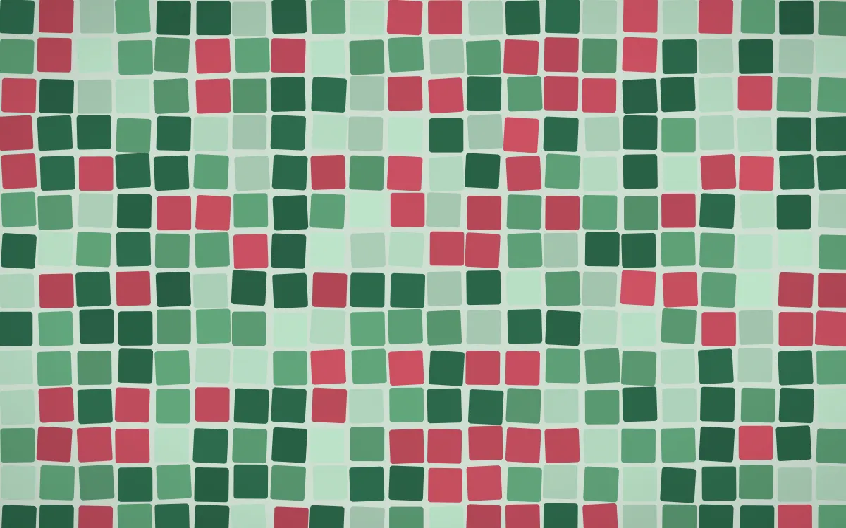 Persian Garden Grand Mosaic — dark green mosaic background