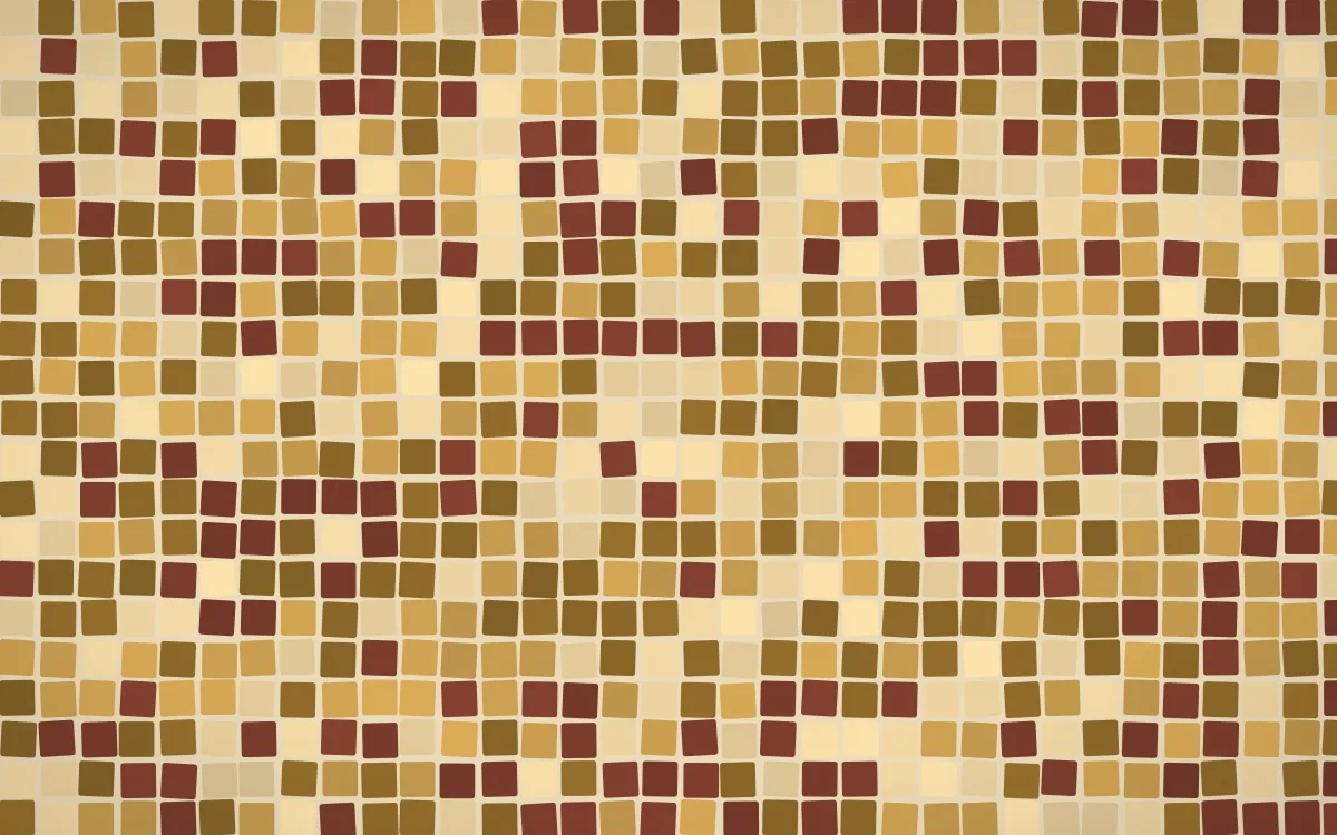 Prague Gold Mosaic — colourful gold, brown and beige mosaic background
