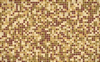 Prague Gold Fine Mosaic — colourful gold, brown and beige mosaic background