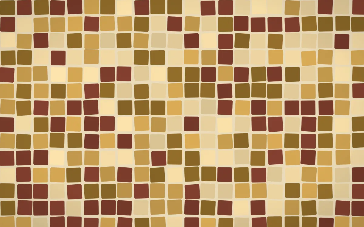 Prague Gold Grand Mosaic — colourful gold, brown and beige mosaic background