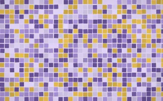 Provence Mosaic — light purple mosaic background