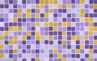 Provence Grand Mosaic — light purple mosaic background