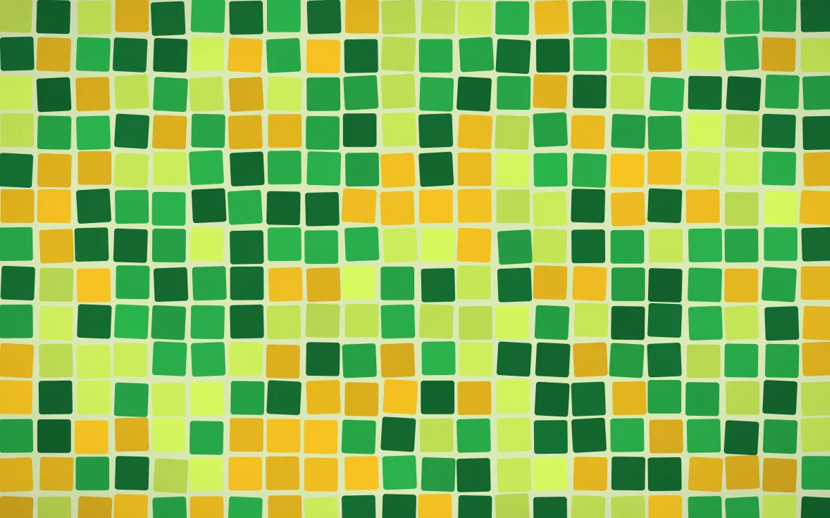 Rio Carnival Grand Mosaic — colourful green mosaic background