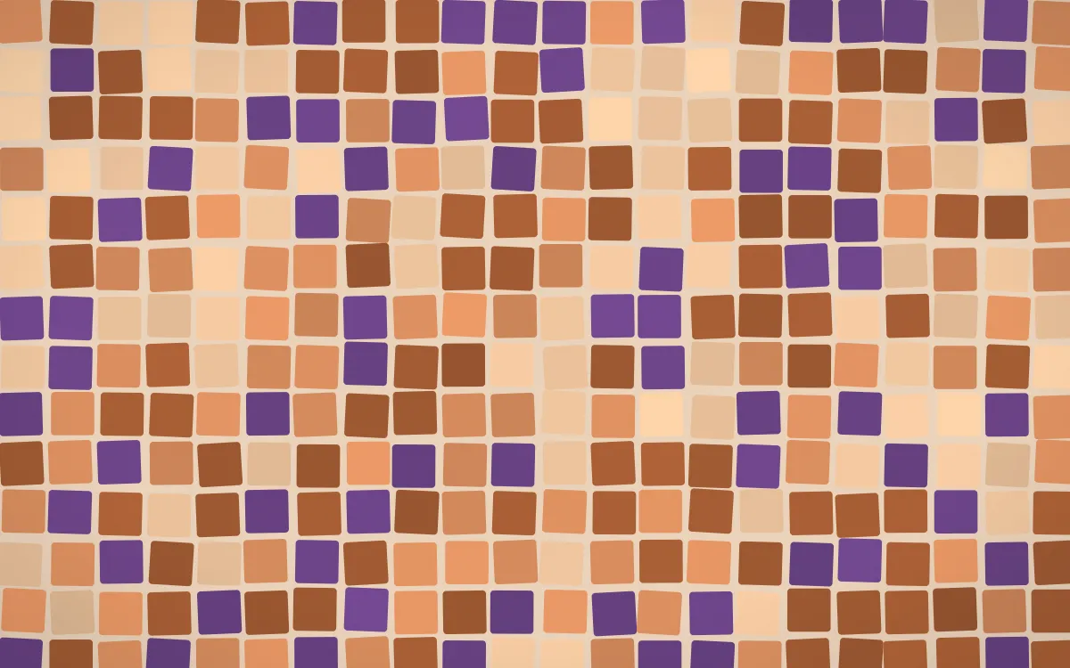 Sahara Dusk Grand Mosaic — colourful orange mosaic background