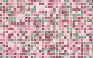 Sakura Paper Mosaic — light red mosaic background