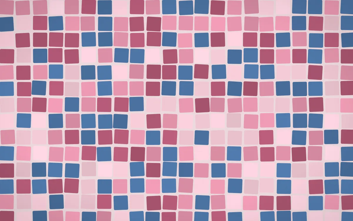 Seoul Blossom Grand Mosaic — light pink mosaic background