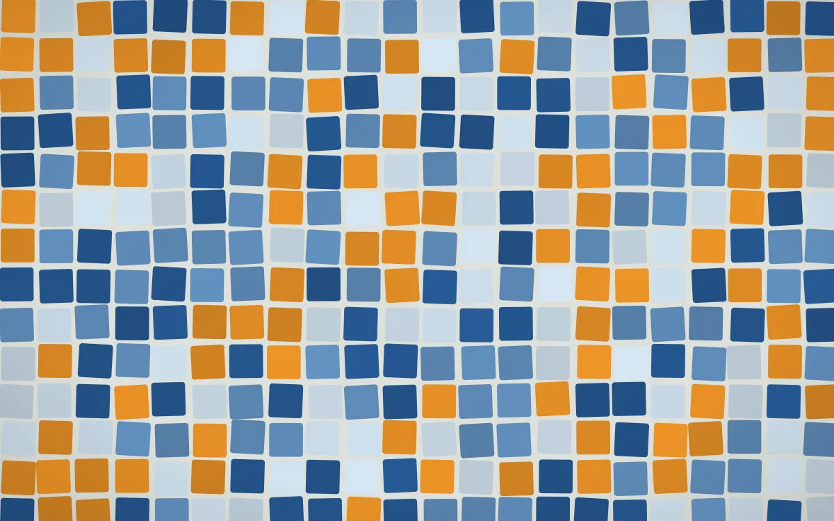 Talavera Puebla Grand Mosaic — light blue mosaic background