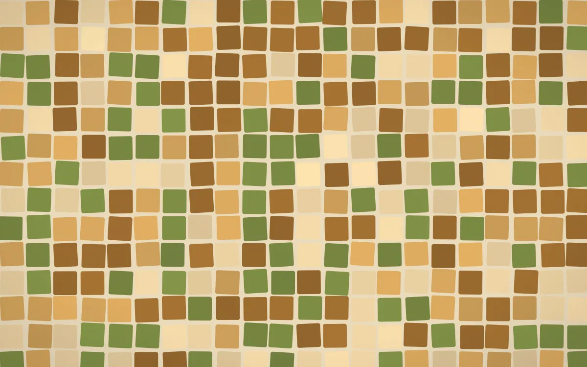 Tuscany Sun Grand Mosaic — colourful orange, brown and beige mosaic background