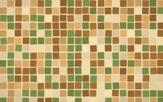 Tuscany Sun Grand Mosaic — colourful orange, brown and beige mosaic background