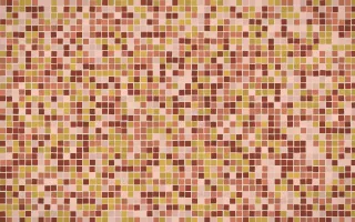 Venetian Rosso Fine Mosaic — dark orange and brown mosaic background