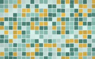 Winter Palace Grand Mosaic — light teal mosaic background