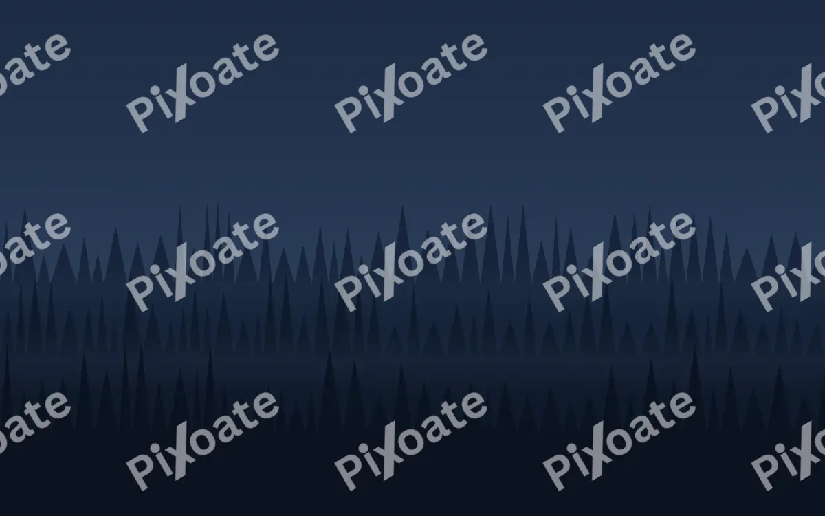 Blue Woods — dark blue and black mountain background