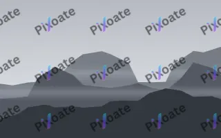 Charcoal Crags — light grey and blue mountain background