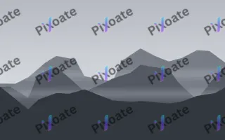 Charcoal Crags II — light grey and blue mountain background, variation II