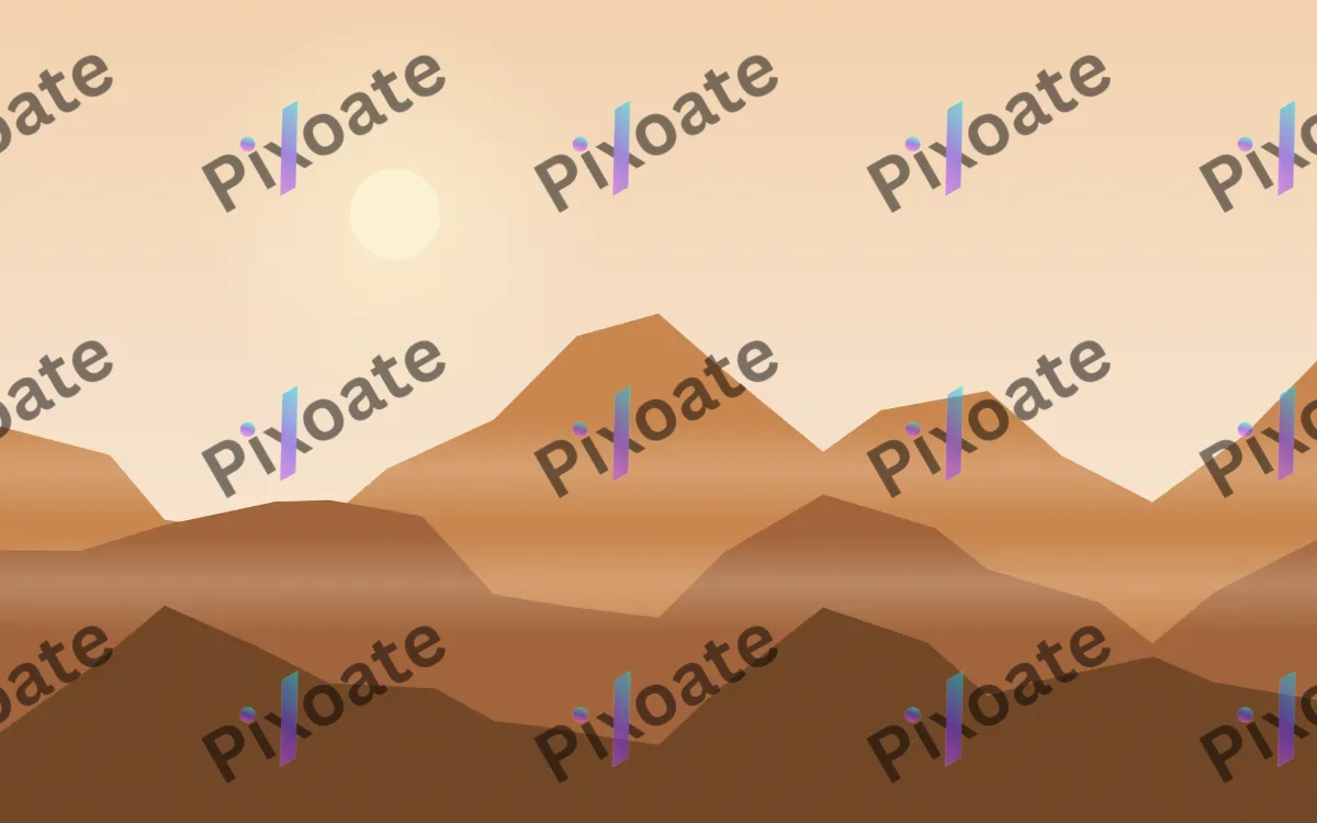 Copper Canyon — light beige, orange and brown mountain background