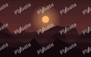Ember Ridgeline — dark red and black mountain background