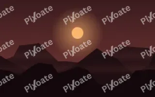 Ember Ridgeline II — dark red and black mountain background, variation II