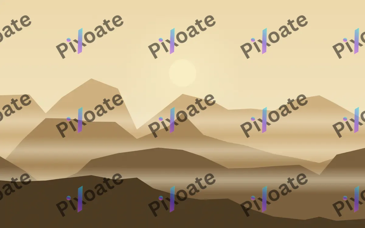 Golden Mist Golden Mist — light beige, orange and brown mountain background