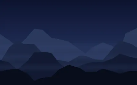 Midnight Range — dark blue and black mountain background