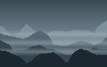 Monsoon Hills — dark blue mountain background