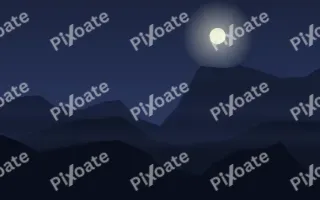 Night Watch Peaks III — dark blue and black mountain background, variation III