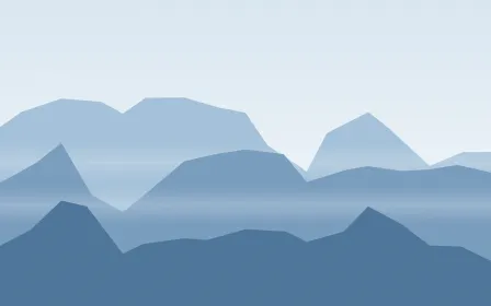 Polar Range — light blue mountain background