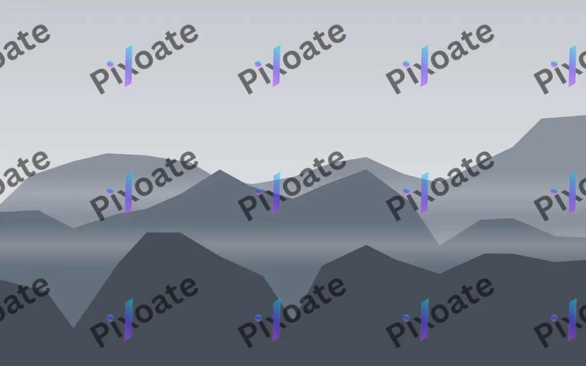 Smoke Summits — light grey and blue mountain background
