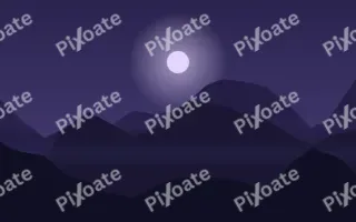 Violet Heights III — dark blue and black mountain background, variation III