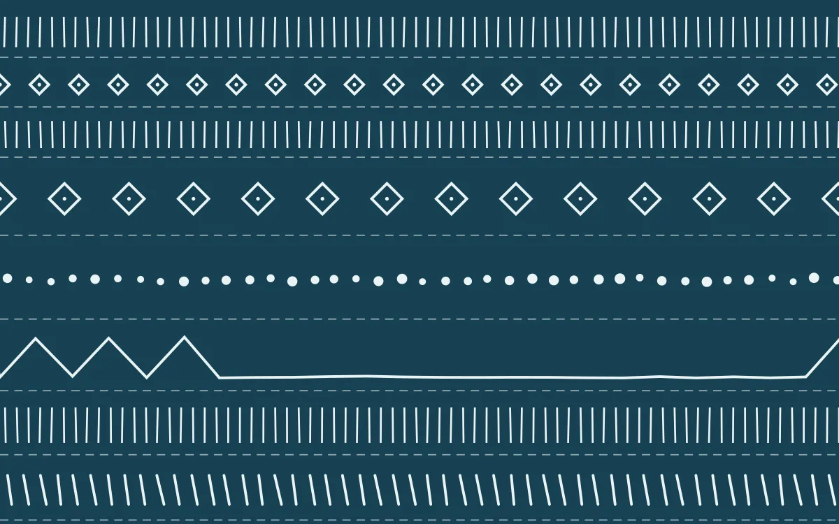 Algarve Sea Mudcloth — dark blue and white mudcloth background