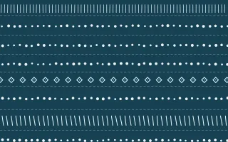 Algarve Sea Mudcloth — dark blue and white mudcloth background