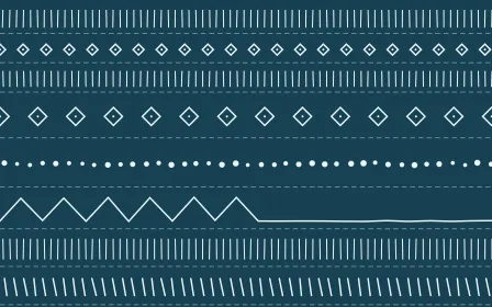Algarve Sea Mudcloth — dark blue and white mudcloth background