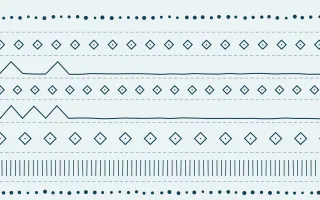 Algarve Sea Ecru Mudcloth — light white and blue mudcloth background