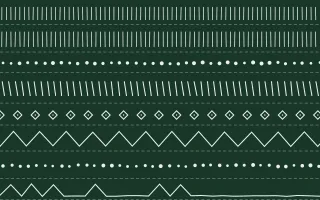 Alhambra Jade Mudcloth — dark green and white mudcloth background