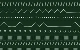Amazônia Mudcloth — dark green and white mudcloth background