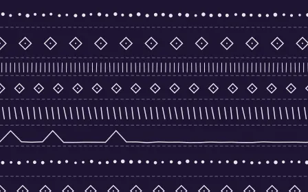 Arabian Night Mudcloth — dark purple and white mudcloth background