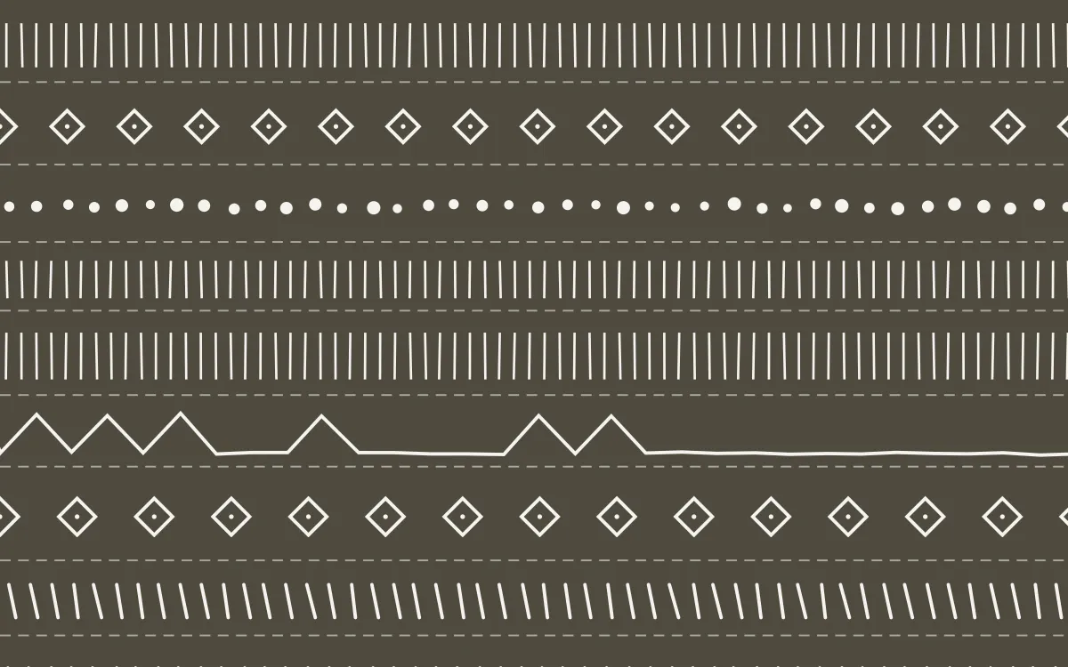 Athens Marble Mudcloth — dark brown and white mudcloth background