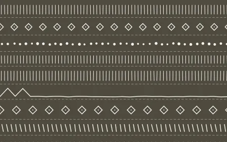 Athens Marble Mudcloth — dark brown and white mudcloth background