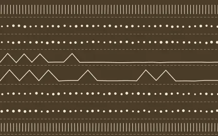 Atlas Sand Mudcloth — dark brown and beige mudcloth background
