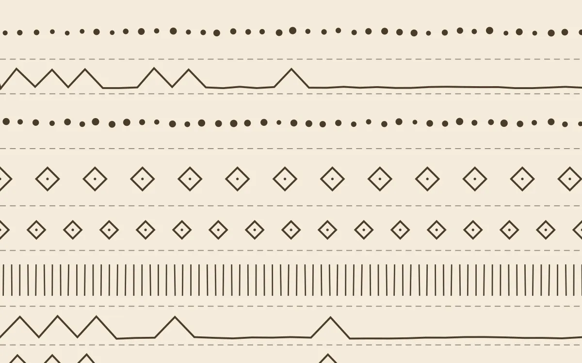 Atlas Sand Ecru Mudcloth — light beige and brown mudcloth background