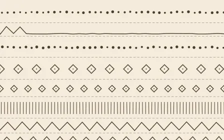 Atlas Sand Ecru Mudcloth — light beige and brown mudcloth background