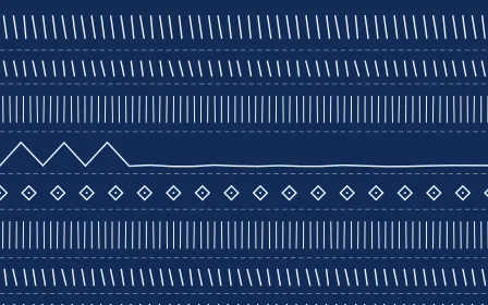 Bahia Blue Mudcloth — dark blue and white mudcloth background
