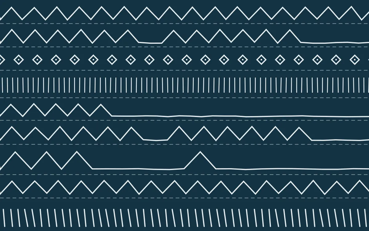Bosphorus Mudcloth — dark blue and white mudcloth background