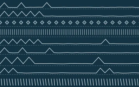 Bosphorus Mudcloth — dark blue and white mudcloth background