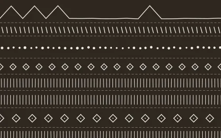 Brooklyn Loft Mudcloth — dark brown and white mudcloth background