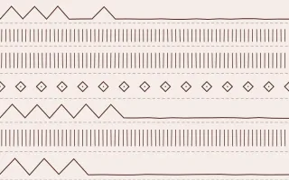 Budapest Rose Ecru Mudcloth — light white and brown mudcloth background